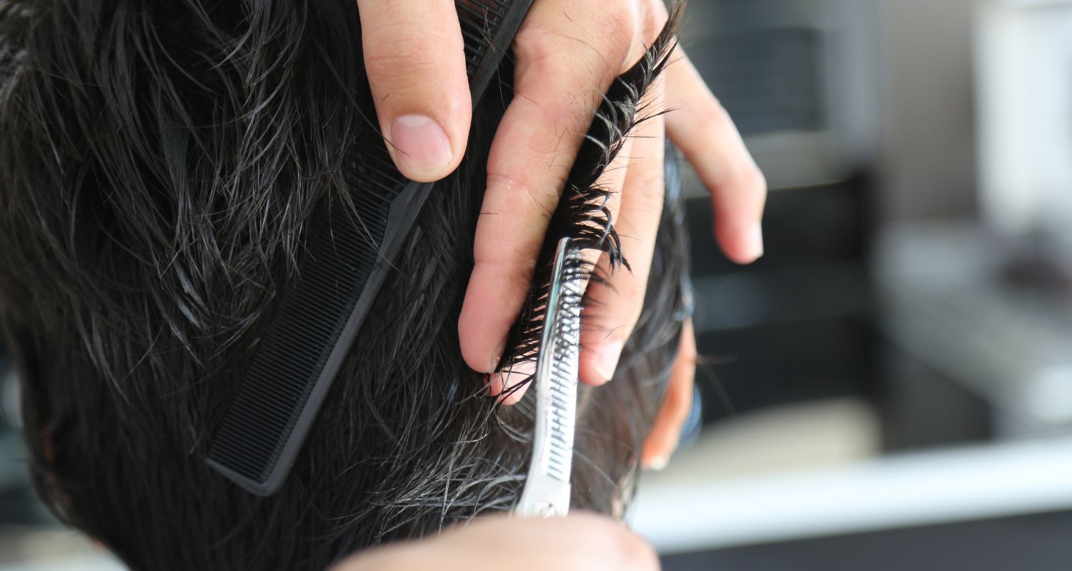 Tijeras profesionales para cortar el cabello, tijeras de acero inoxidable  de proceso japonés de hoja de borde convexo de 6.0 pulgadas (corte de 6.0