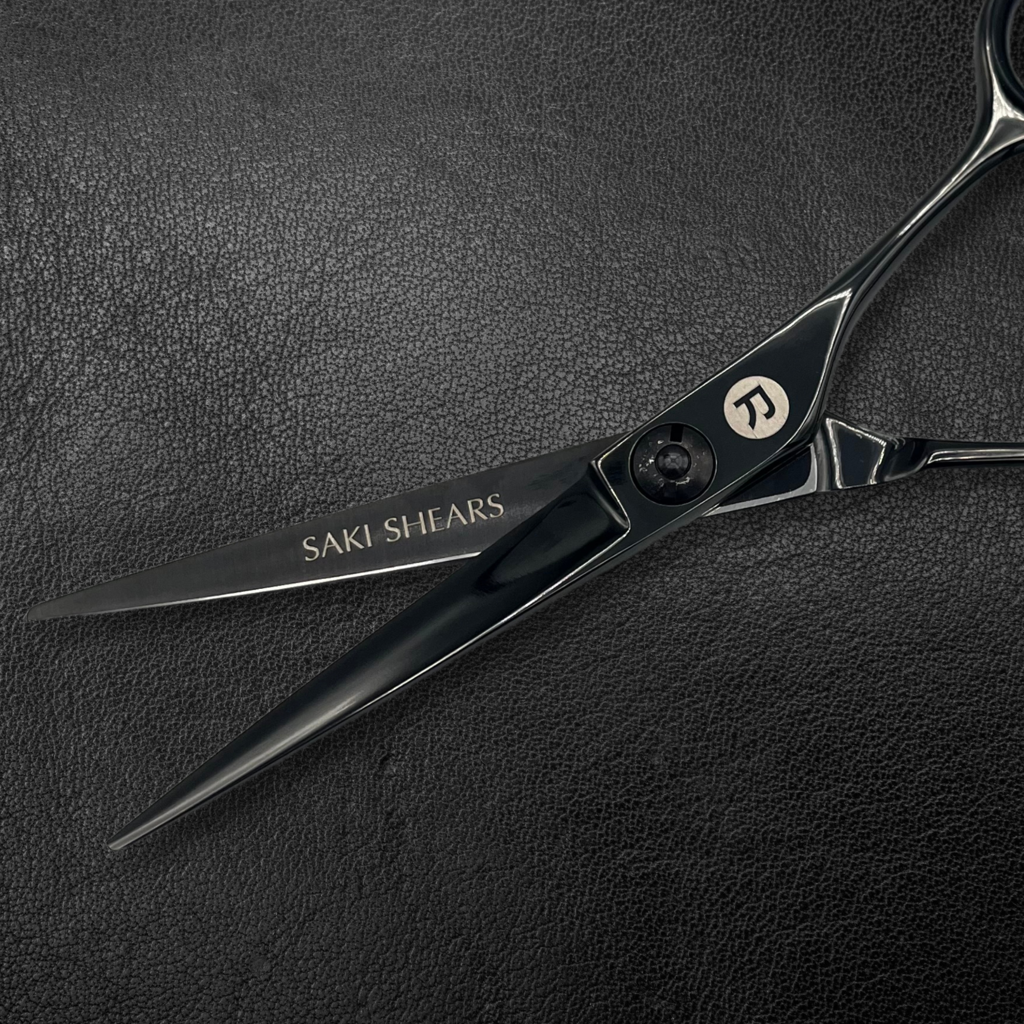 Zero Offset 5.5" Black Hair Cutting Scissors