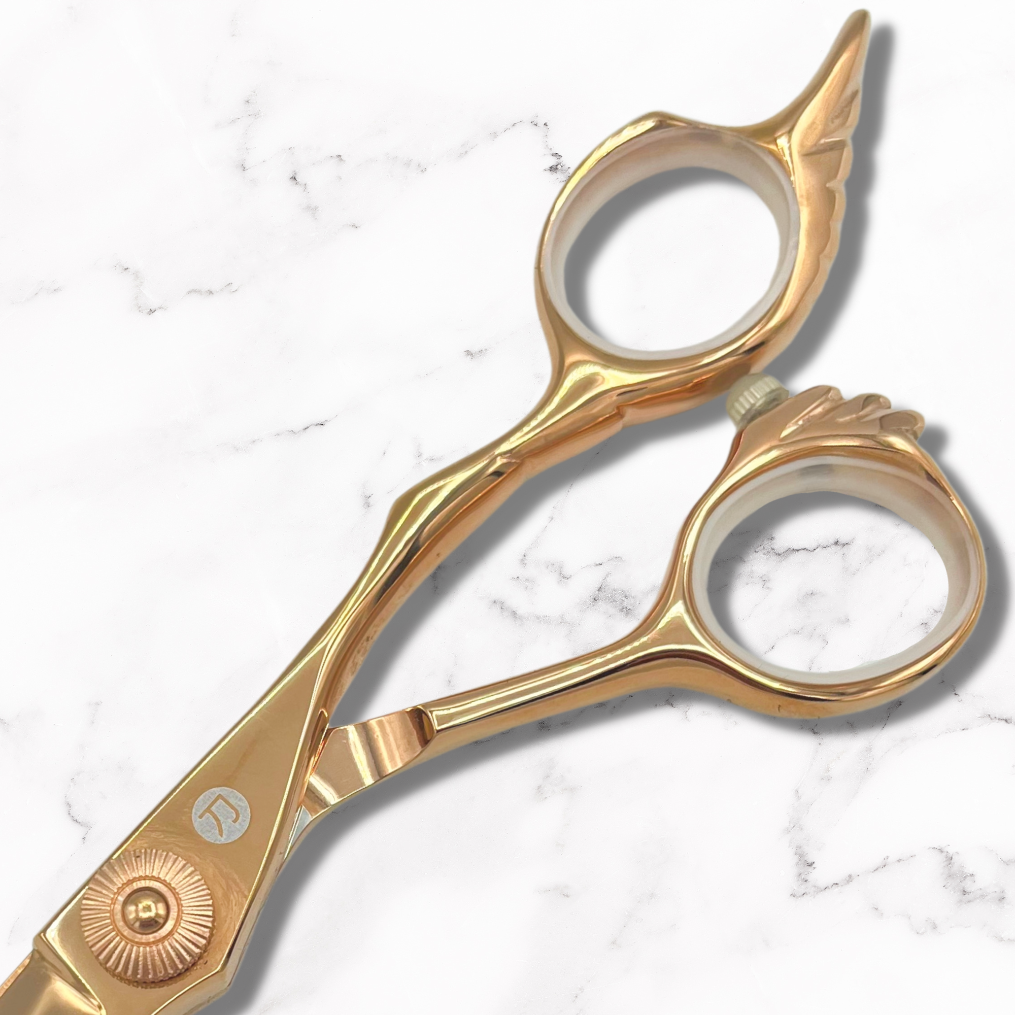 Tsuru Hair Shears/Scissors (Gold or Steel)
